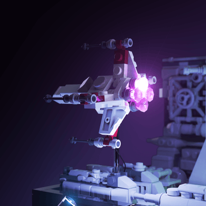 Desktrim™ | Light Kit for LEGO® Star Wars Death Star Trench Run Diorama