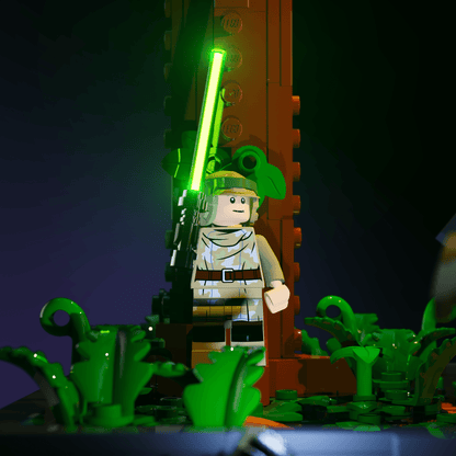 Desktrim™ | Light Kit for LEGO® Star Wars Endor Speeder Chase Diorama