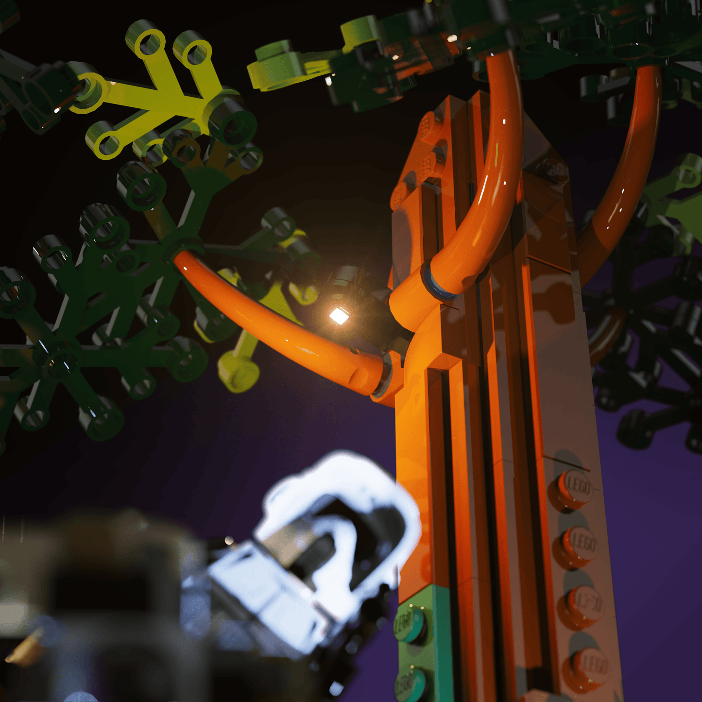 Desktrim™ | Light Kit for LEGO® Star Wars Endor Speeder Chase Diorama