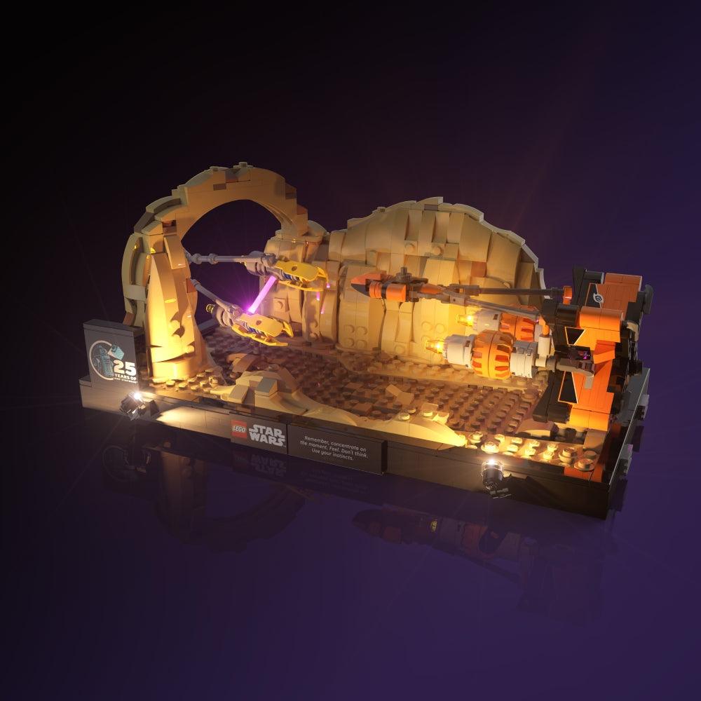 Desktrim™ | Light Kit for LEGO® Star Wars Mos Espa Podrace Diorama