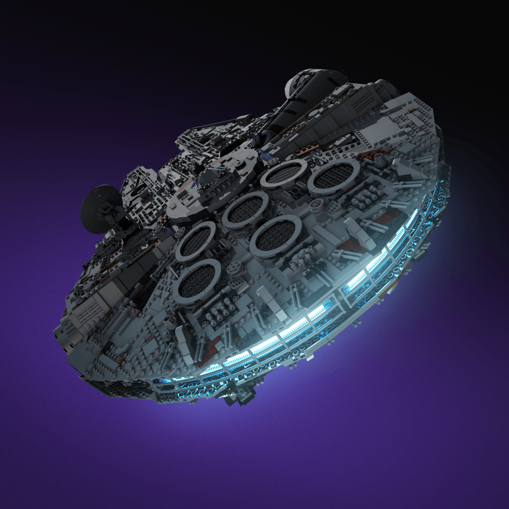Desktrim™ | Light Kit for LEGO® Star Wars UCS Millennium Falcon