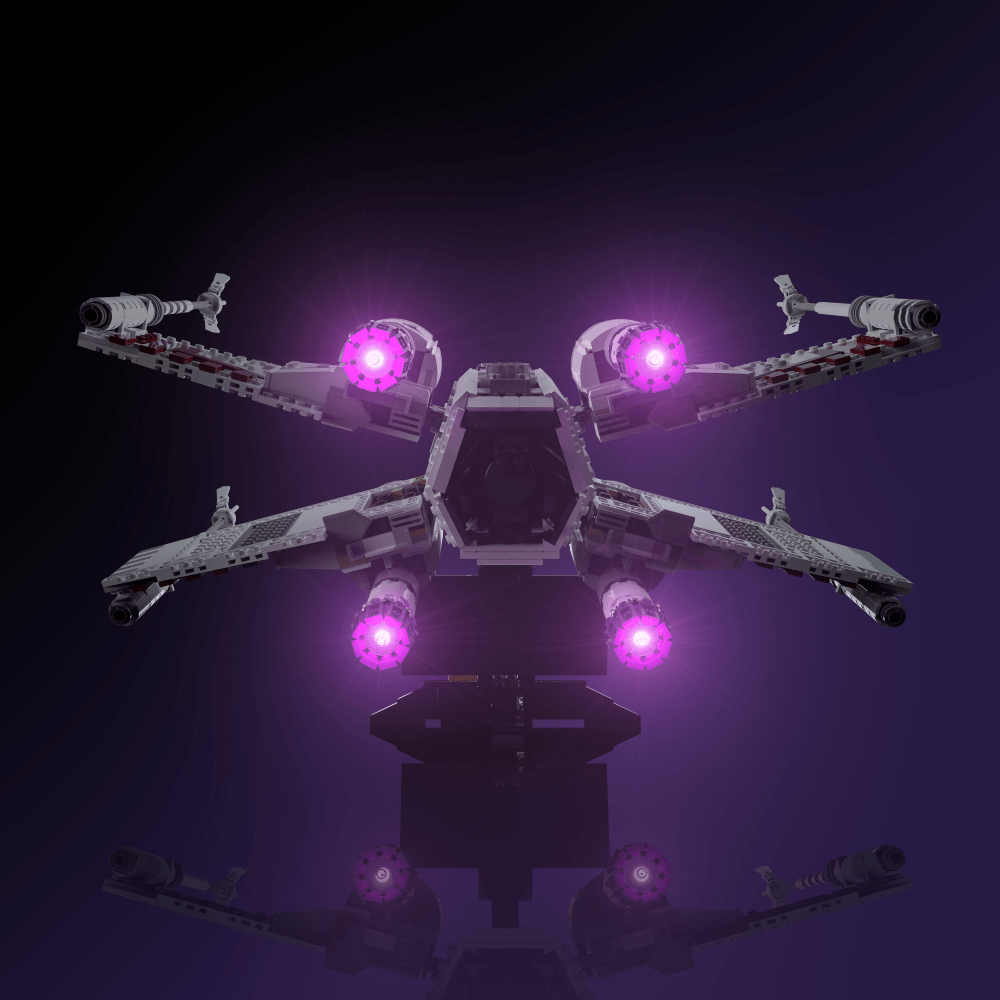 Desktrim™ | Light Kit for LEGO® Star Wars X-Wing Starfighter