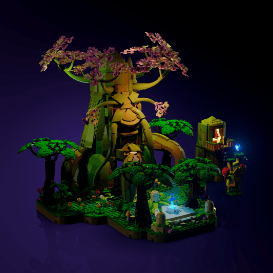 Desktrim™ | Light Kit for LEGO® The Legend of Zelda Great Deku Tree 2-in-1