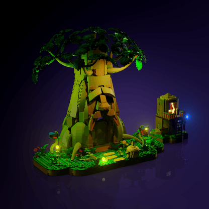 Desktrim™ | Light Kit for LEGO® The Legend of Zelda Great Deku Tree 2-in-1
