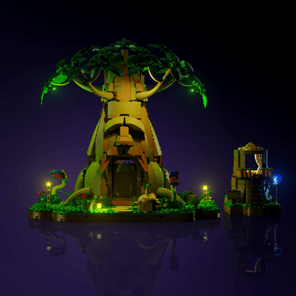 Desktrim™ | Light Kit for LEGO® The Legend of Zelda Great Deku Tree 2-in-1