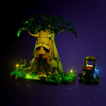 Desktrim™ | Light Kit for LEGO® The Legend of Zelda Great Deku Tree 2-in-1