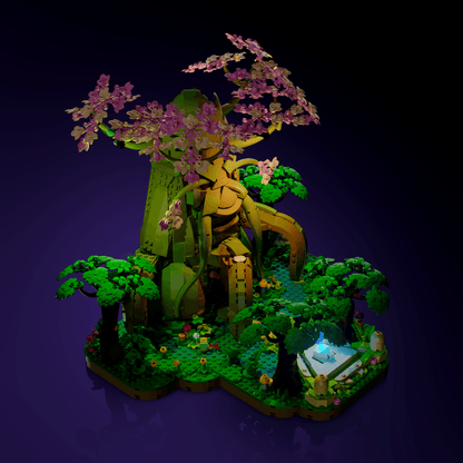 Desktrim™ | Light Kit for LEGO® The Legend of Zelda Great Deku Tree 2-in-1