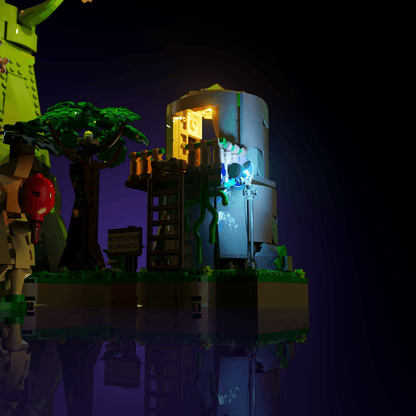 Desktrim™ | Light Kit for LEGO® The Legend of Zelda Great Deku Tree 2-in-1