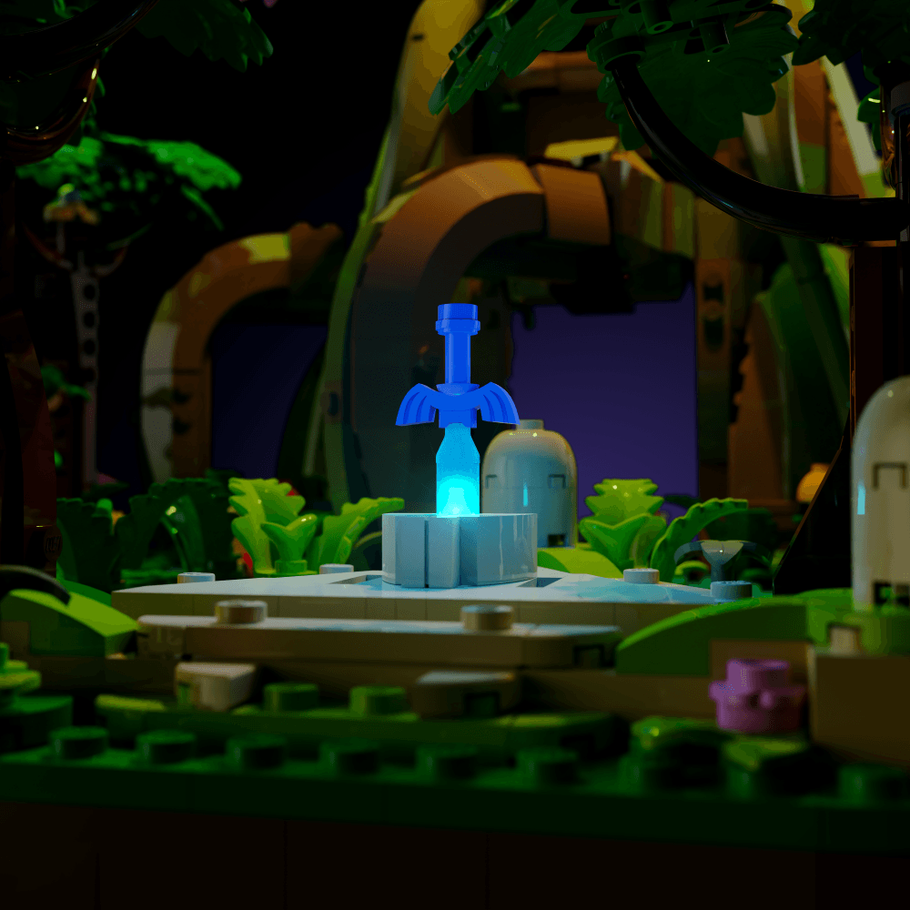 Desktrim™ | Light Kit for LEGO® The Legend of Zelda Great Deku Tree 2-in-1