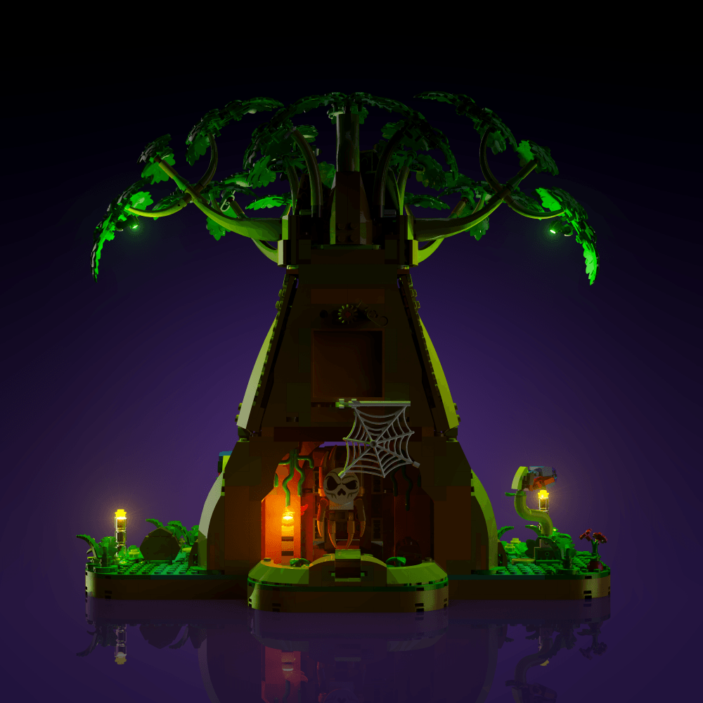 Desktrim™ | Light Kit for LEGO® The Legend of Zelda Great Deku Tree 2-in-1