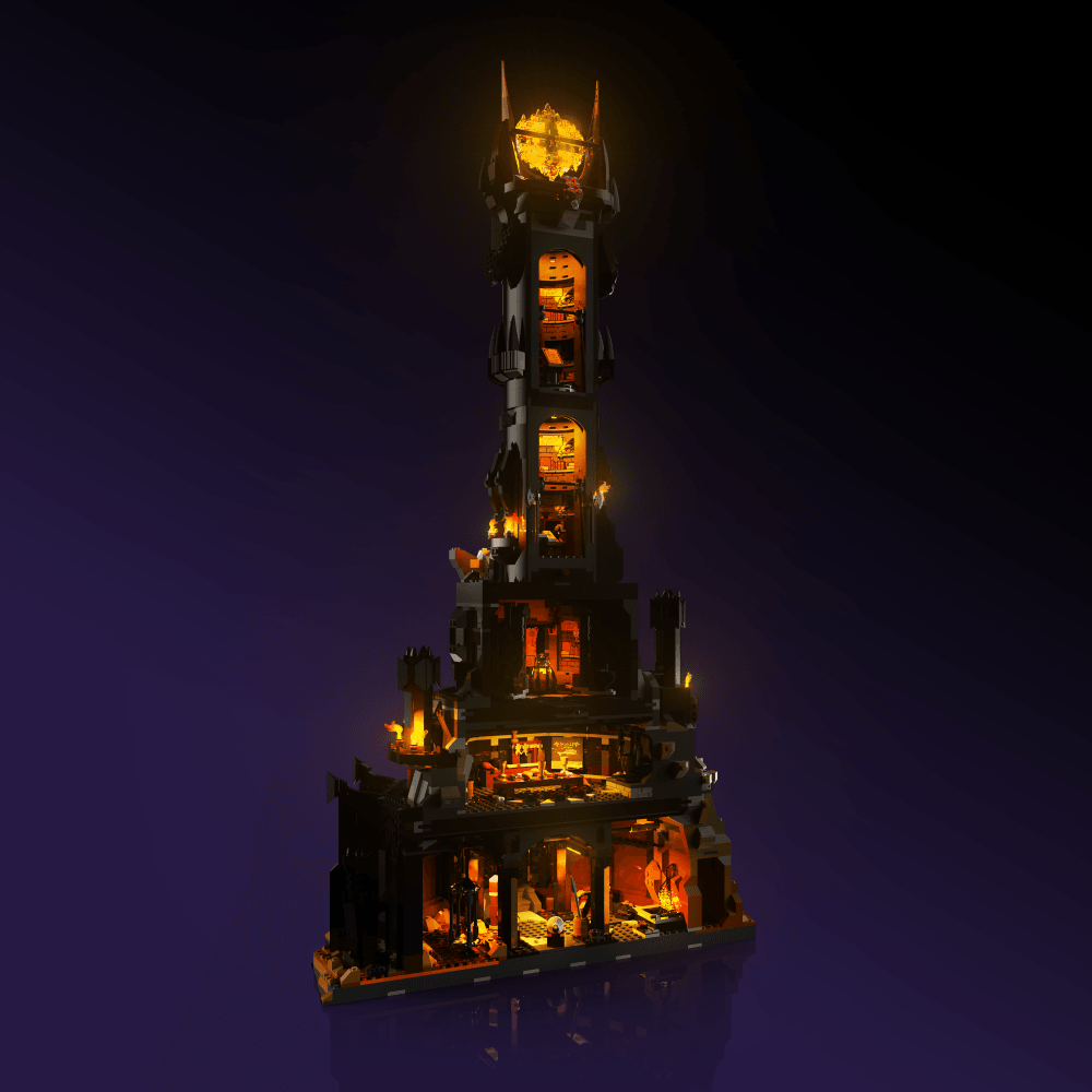 Desktrim™ | Light Kit for LEGO® The Lord of the Rings: Barad-dur