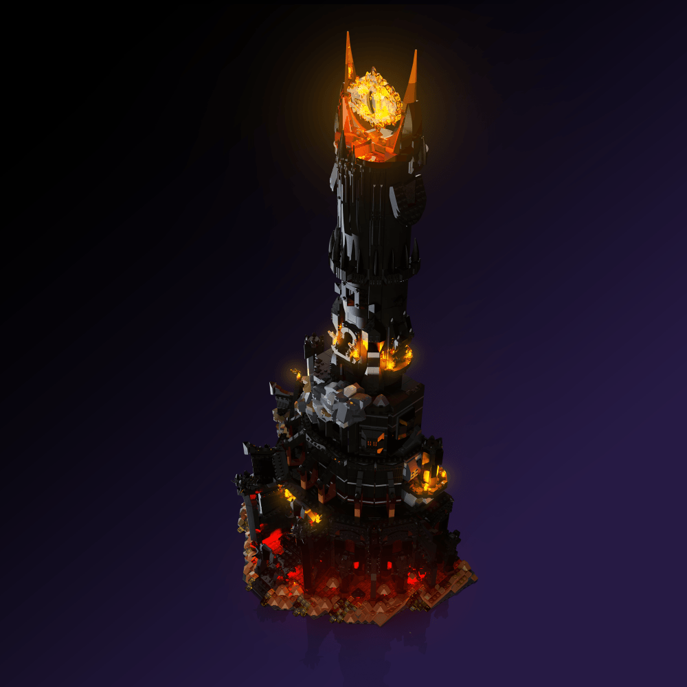 Desktrim™ | Light Kit for LEGO® The Lord of the Rings: Barad-dur