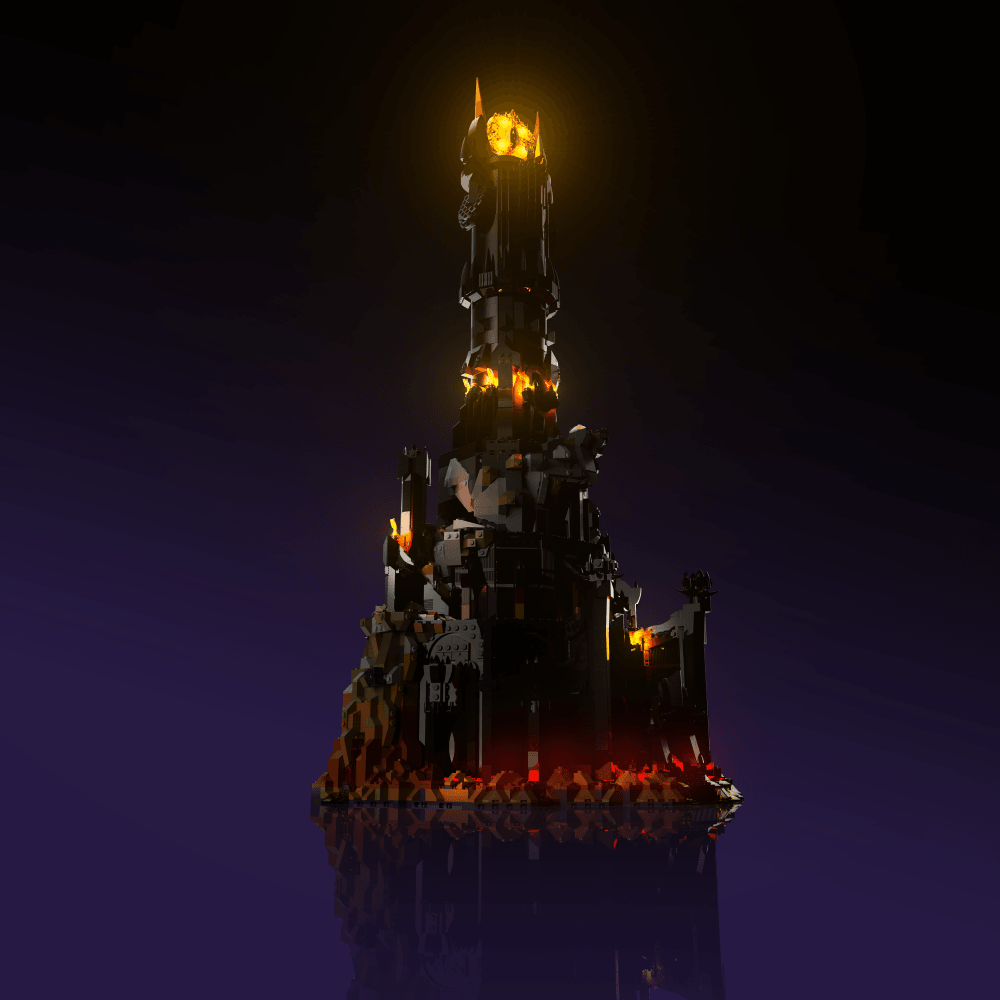 Desktrim™ | Light Kit for LEGO® The Lord of the Rings: Barad-dur