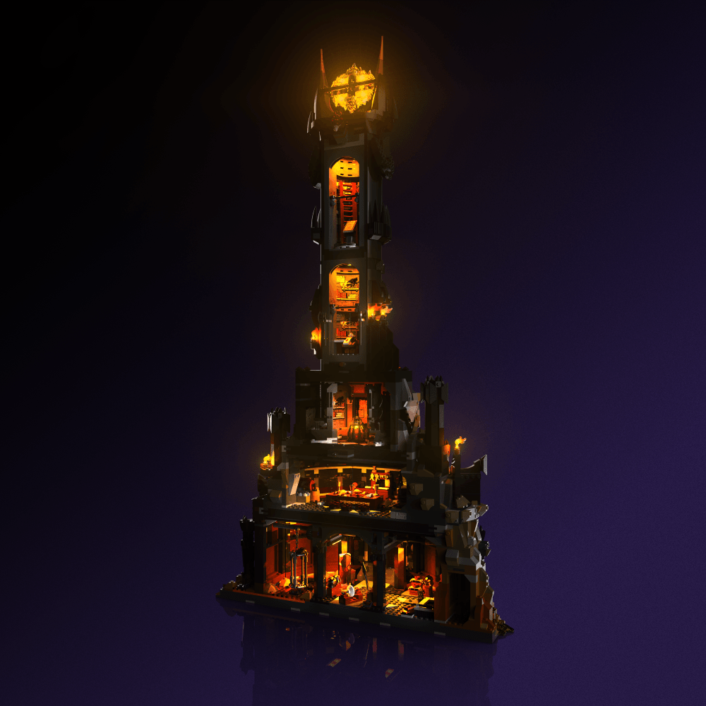 Desktrim™ | Light Kit for LEGO® The Lord of the Rings: Barad-dur