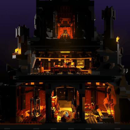 Desktrim™ | Light Kit for LEGO® The Lord of the Rings: Barad-dur