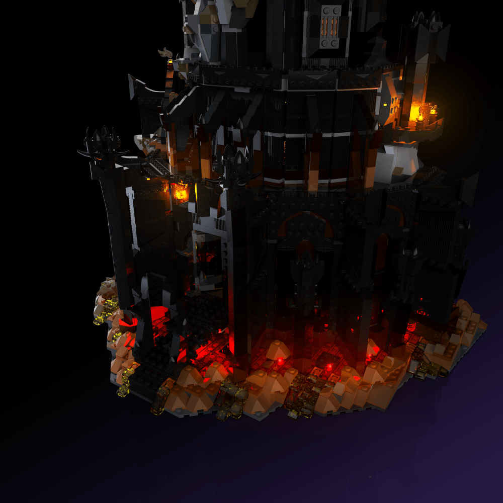 Desktrim™ | Light Kit for LEGO® The Lord of the Rings: Barad-dur