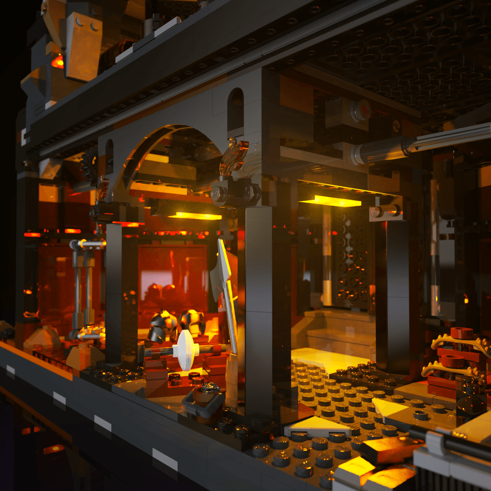 Desktrim™ | Light Kit for LEGO® The Lord of the Rings: Barad-dur