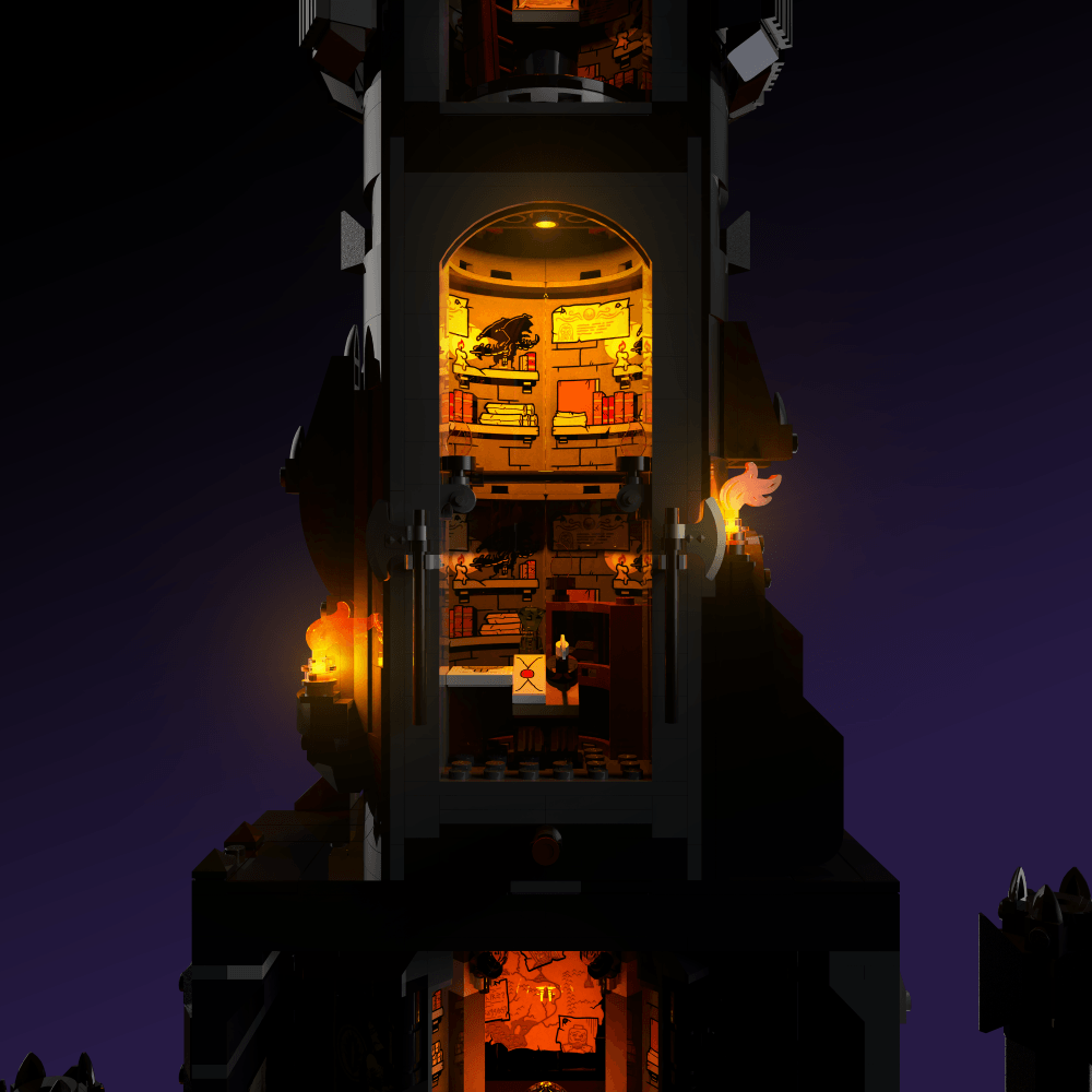 Desktrim™ | Light Kit for LEGO® The Lord of the Rings: Barad-dur