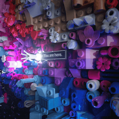 Desktrim™ | Light Kit for LEGO® The Milky Way Galaxy