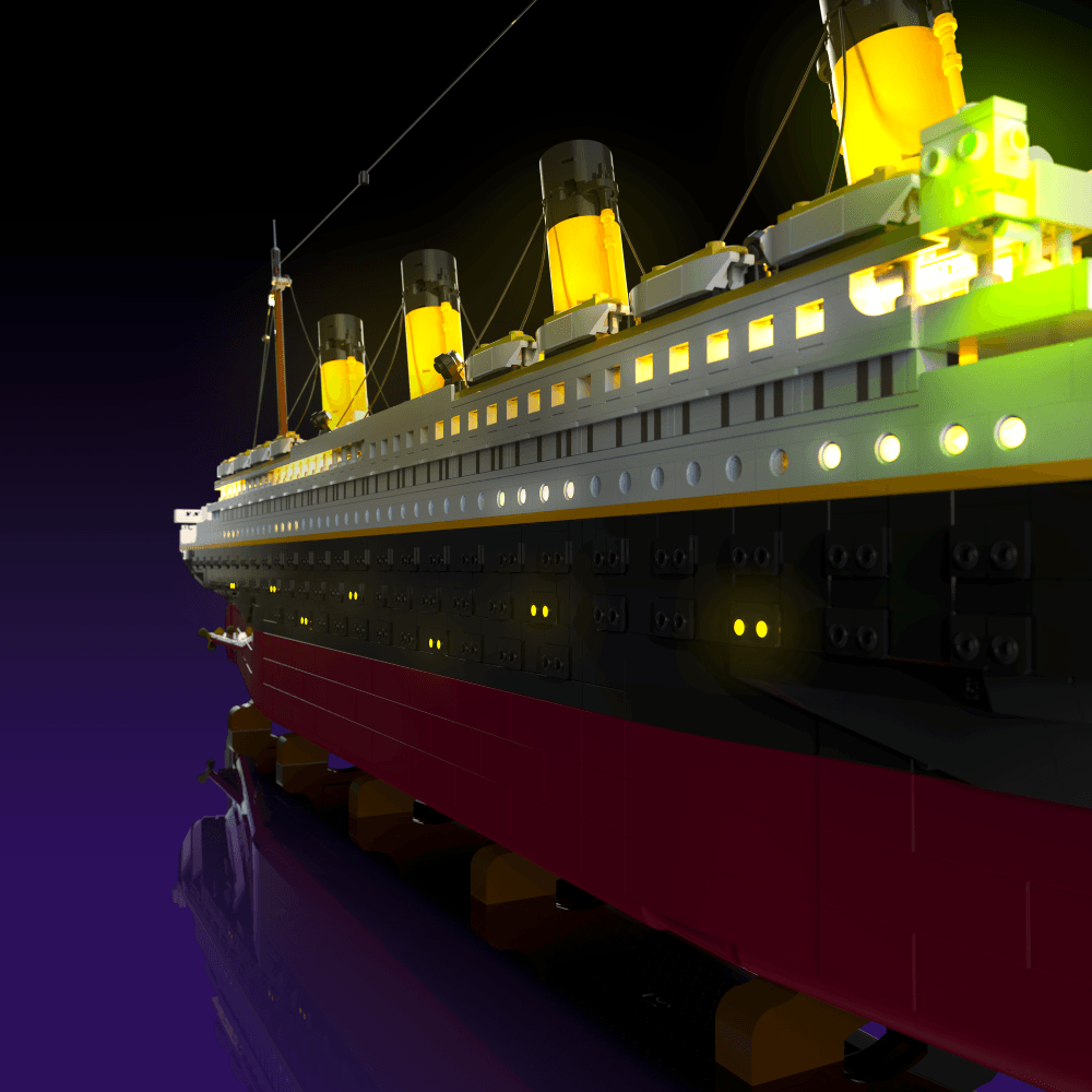 Desktrim™ | Light Kit for LEGO® Titanic