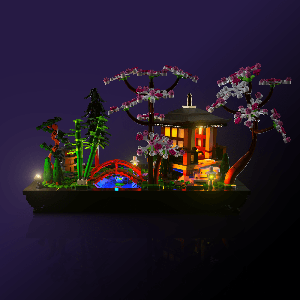 Desktrim™ | Light Kit for LEGO® Tranquil Garden