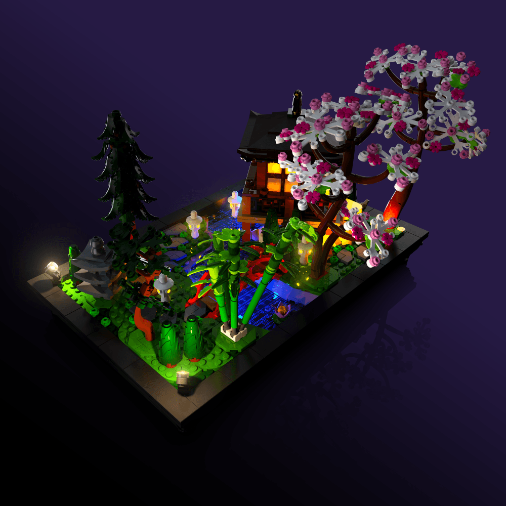 Desktrim™ | Light Kit for LEGO® Tranquil Garden