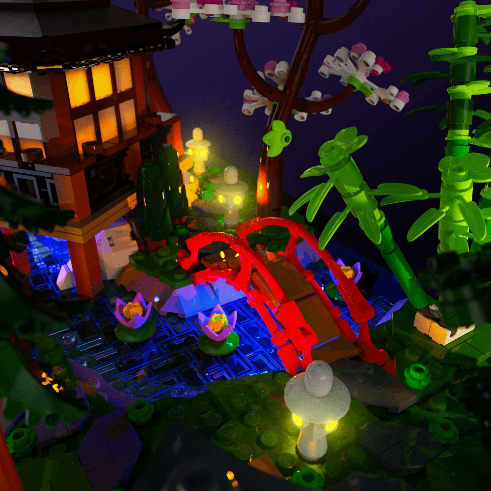 Desktrim™ | Light Kit for LEGO® Tranquil Garden