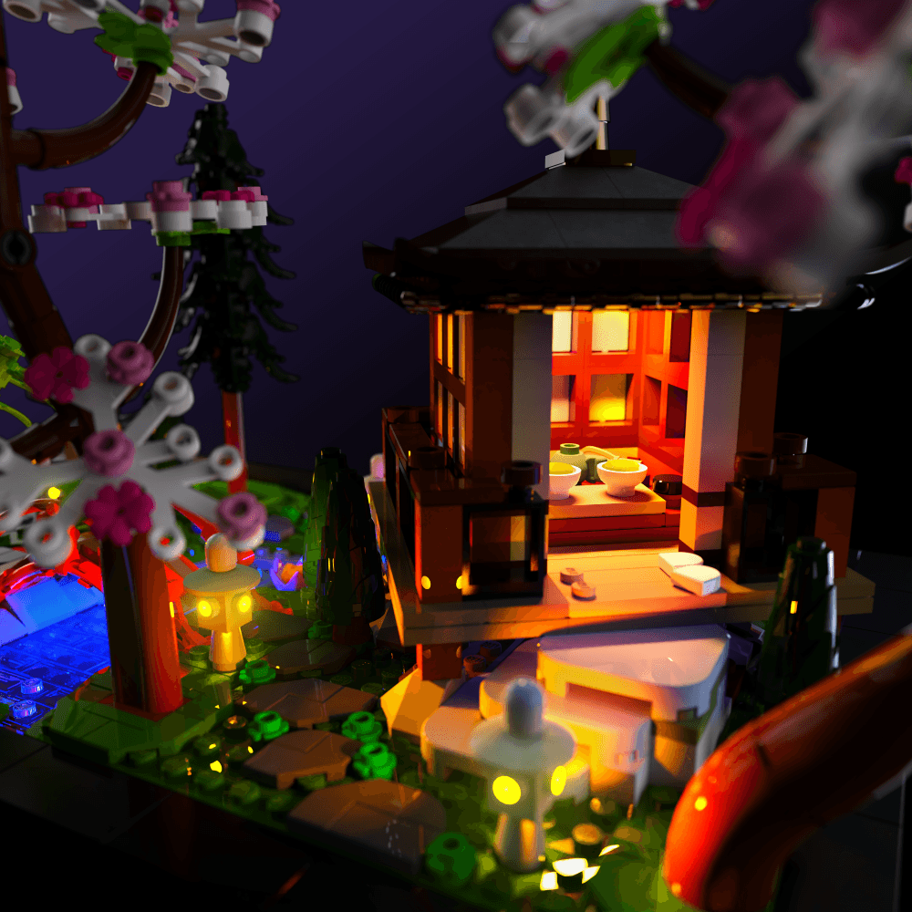 Desktrim™ | Light Kit for LEGO® Tranquil Garden