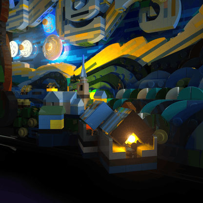 Desktrim™ | Light Kit for LEGO® Vincent van Gogh - The Starry Night