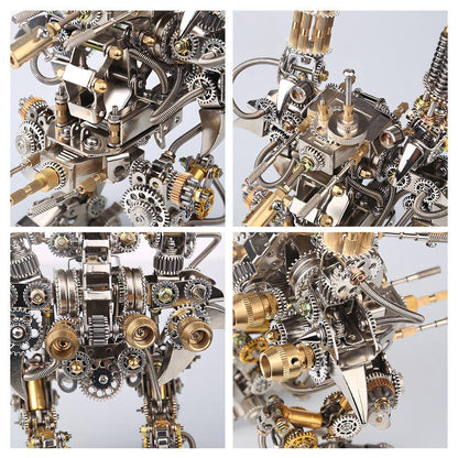 Desktrim™ | Titan Guardian Mecha Watch Stand - 3D Metal Puzzle