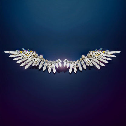 Desktrim™ | Mechanical Winged Tiger 3D Metal Puzzle 700+ Pieces