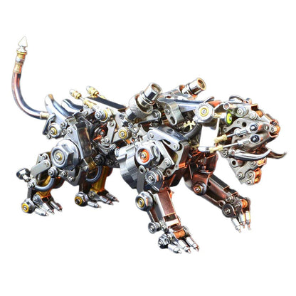 Desktrim™ | Mechanical Winged Tiger 3D Metal Puzzle 700+ Pieces