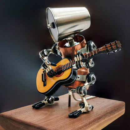 Desktrim™ | DIY 3D Metal Steampunk Hand-Assembled Robot Band Model