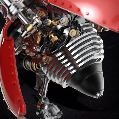 Desktrim™ | DIY 3D Beetle with Long Horn Metal Model Puzzles Kits