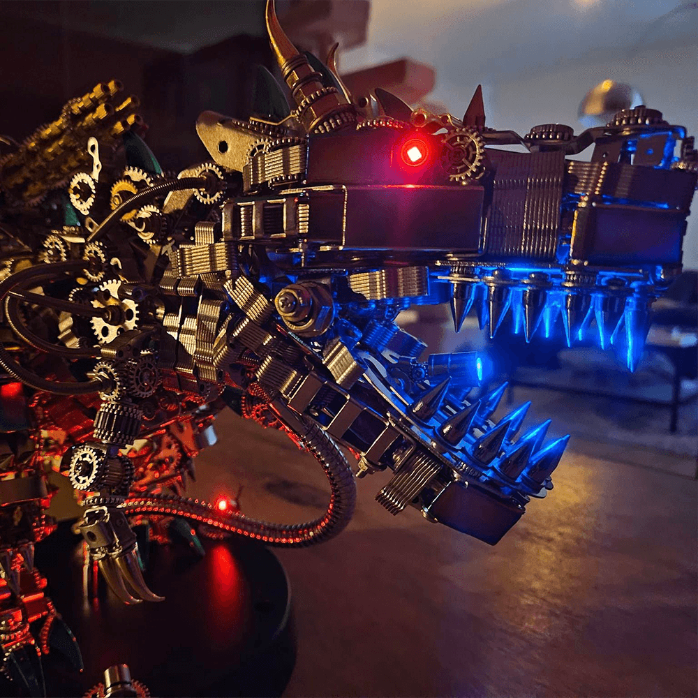 Desktrim™ | DIY 3D Mechanical Titan T-Rex Big Dinosaur 3120PCS+