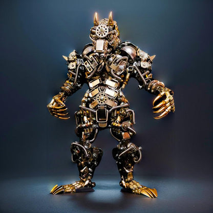 Desktrim™ | ALPHA HUNTER 3D Metal Wolfman Model Kit