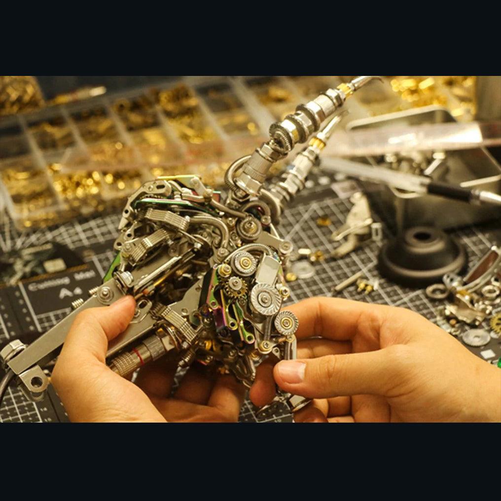 Desktrim™ | DIY 3D Metal Mechanical Bull Animal Model Assembly Kit 1087Pcs