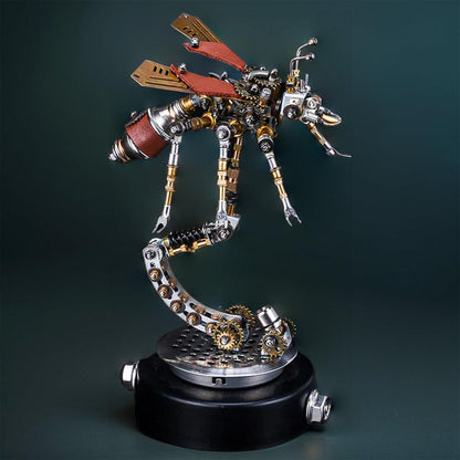 Desktrim™ | DIY 3D Metal Mechanical Puzzle Model Kit Termite with Holder