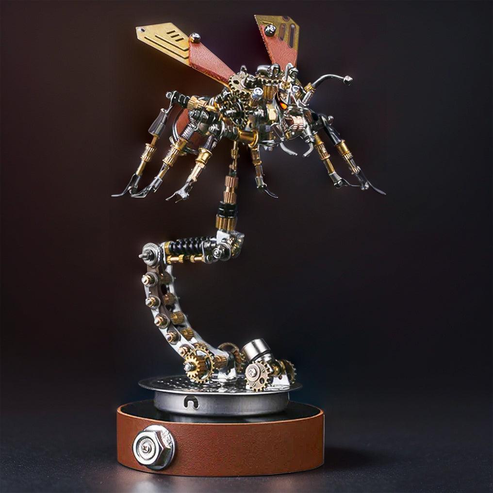 Desktrim™ | DIY 3D Metal Mechanical Puzzle Model Kit Termite with Holder