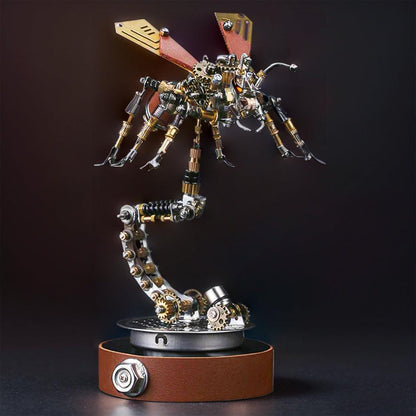 Desktrim™ | DIY 3D Metal Mechanical Puzzle Model Kit Termite with Holder