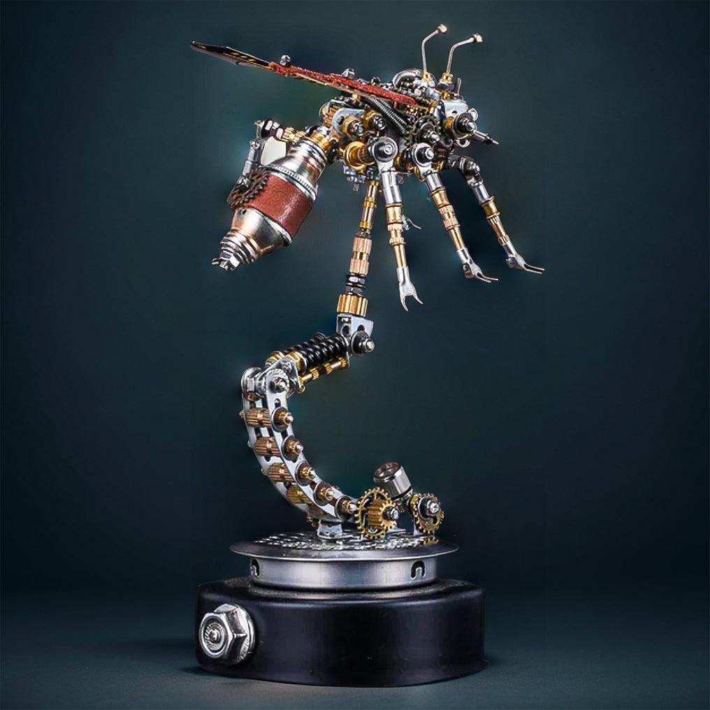 Desktrim™ | DIY 3D Metal Mechanical Puzzle Model Kit Termite with Holder