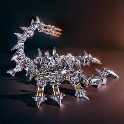 Desktrim™ | DIY 3D Metal Mechanical War Scorpion Puzzle Model Assembly Kit
