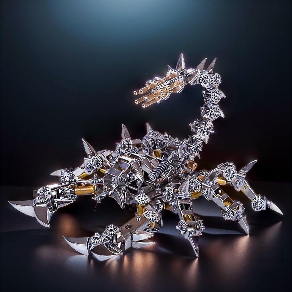 Desktrim™ | DIY 3D Metal Mechanical War Scorpion Puzzle Model Assembly Kit