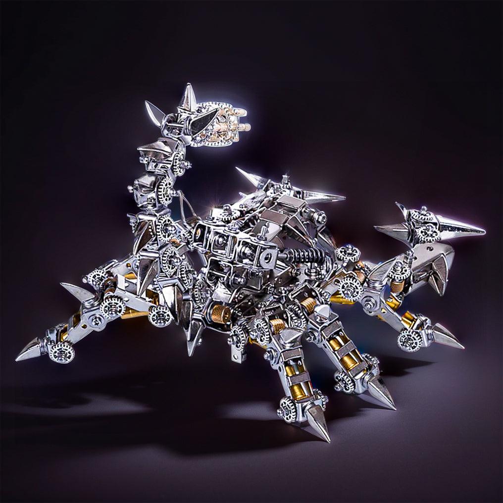 Desktrim™ | DIY 3D Metal Mechanical War Scorpion Puzzle Model Assembly Kit