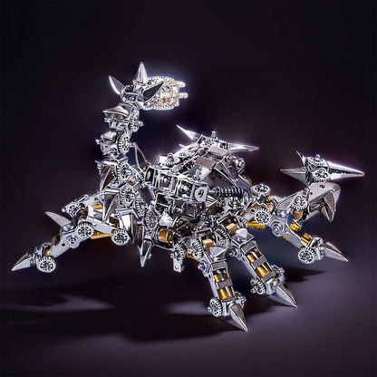 Desktrim™ | DIY 3D Metal Mechanical War Scorpion Puzzle Model Assembly Kit