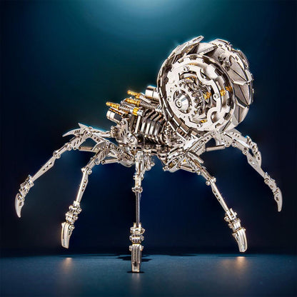 Desktrim™ | DIY 3D Metal Spider Puzzle Model Kit Games Creative Gift-203Pcs