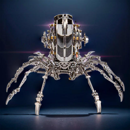 Desktrim™ | DIY 3D Metal Spider Puzzle Model Kit Games Creative Gift-203Pcs