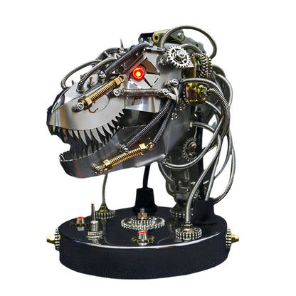 Desktrim™ | CHRONOS PREDATOR Steampunk T-Rex Head Mechanical Model Kit
