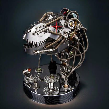 Desktrim™ | CHRONOS PREDATOR Steampunk T-Rex Head Mechanical Model Kit