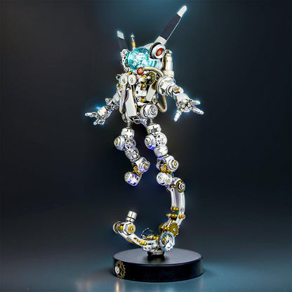 Desktrim™ | COSMIC GUARDIAN 3D Metal Astronaut Rabbit Model Kit